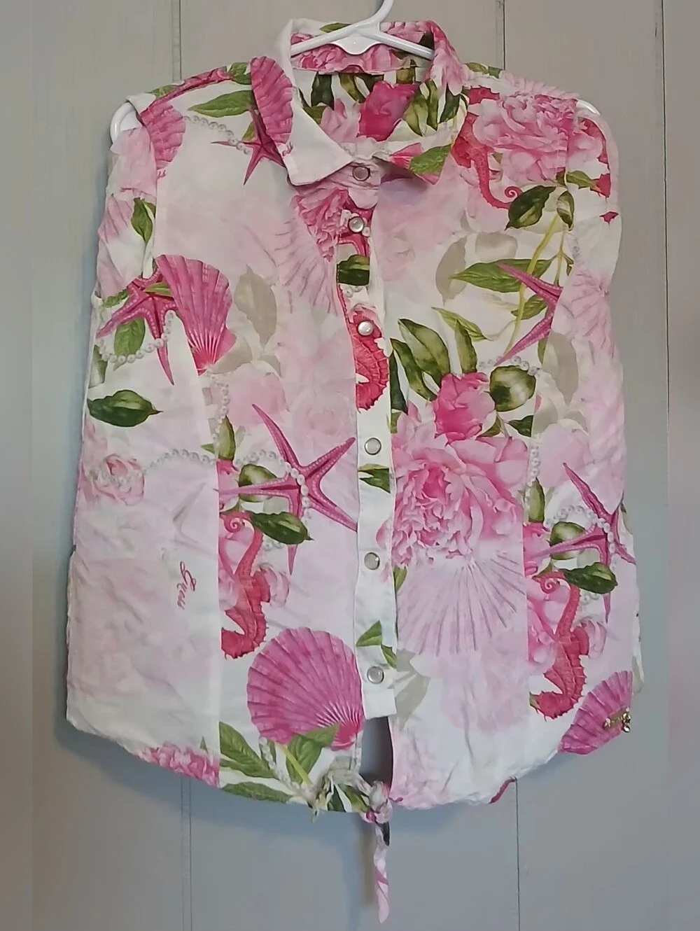 Guess Girls Size 10 Beach Theme Floral Outfit